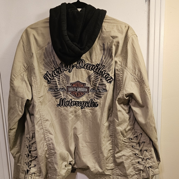 Harley-Davidson Jackets & Blazers - Harley Davison 2- piece Vest Jacket- Women's Size 1 W